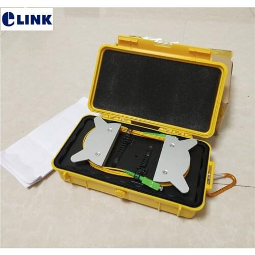 500M OTDR launch cable box SM 9/125um G652D LC ST APC UPC optical fibre OTDR Dead Zone Eliminator Fiber ring otdr launch cable