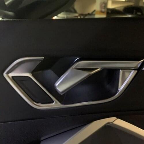 Car Interior Door Handle Decorative Cover Handle Decorative Frame for - Q3 F3 2019 2020