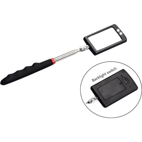 4Pcs Magnetic Pick-Up Tool Telescoping Pick Up Sticks and 360 Swivel Inspection