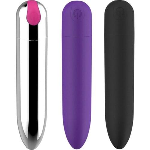 Mini Bullet Vibrator Sex Toys for Women 10 Speed Waterproof Strong Vibration USB Rechargeable G-spot Massager
