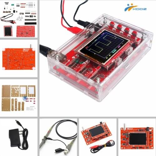 Dso138 Oscilloscope Production Kit E-learning Kit Handheld Pocket Oscilloscope DIY