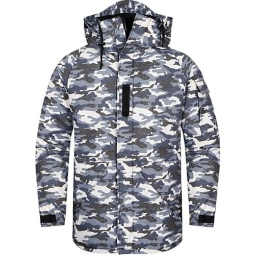 New Premium "SouthPlay" Winter Season Waterproof 10,000mm Warming Ski & Snowboard Gary Camo Military Jackets