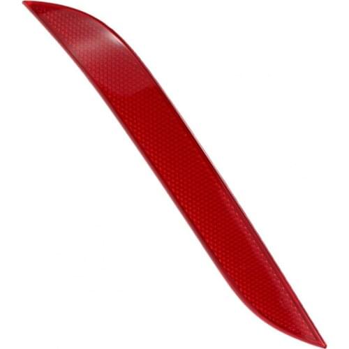 Rear Bumper Reflector Dust-proof Moisture-proof Portable Left Right Tail False Light Reflector Replacement for BMW E60 04-07