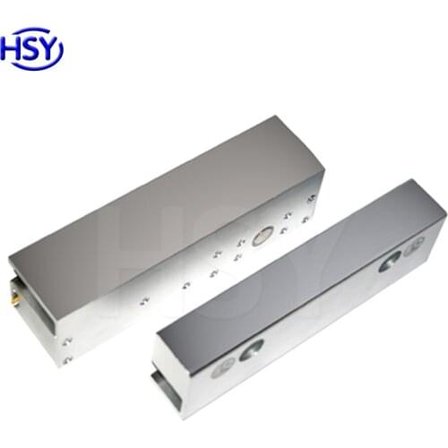 Fully Frameless Glass Door Locks Electric Drop Bolt Lock Use for Access Control System