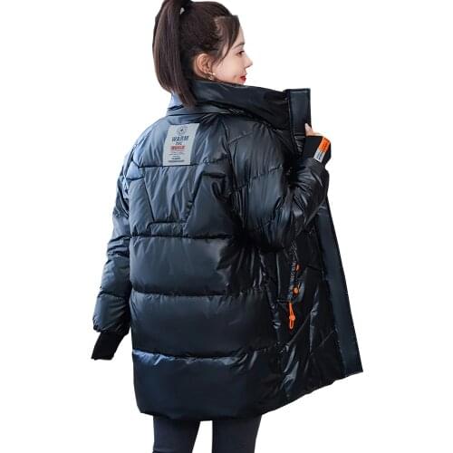 Down jacket womens clothing 2021 the new western style long down jacket winter coat winter overcoat 2102