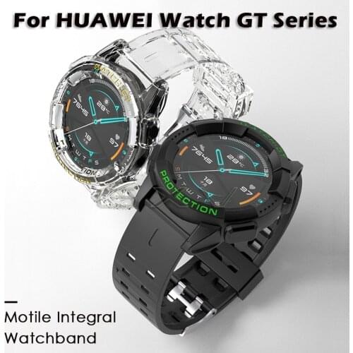Sport Integral Strap for HUAWEI GT2 Pro Case with Strap with Watchband for HUAWEI GT2 46mm Magic2 46mm