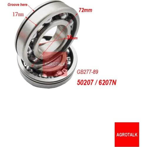 Roller bearing for Fengshou lenar LE254 with NJ385, the power take -off use, part number : GB276 89-206 / GB277-89 50207