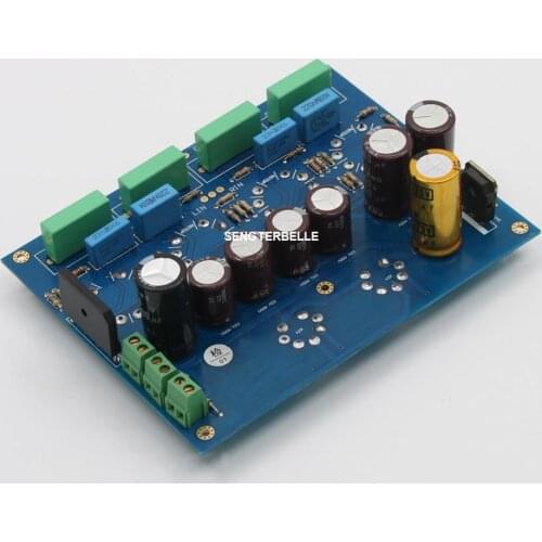 Assembled DIY Hifi 12AU7+12AX7 Tube preamplifier board / Diy stereo Tube preamp board kit
