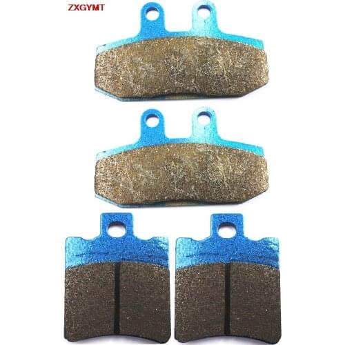 Sintered Brake Shoe Pads Set for GILERA XRT 600 XRT600 1989 Front Rear 89