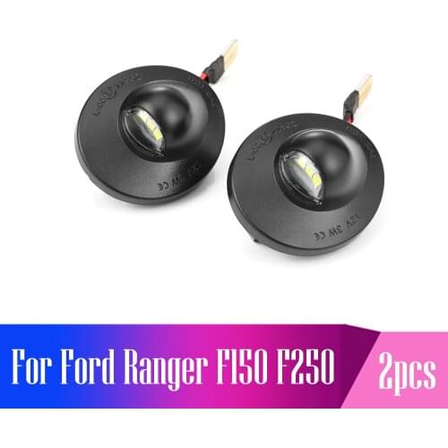 LED Car License Plate Light For Ford F150 Expedition Explorer Ranger For Lincoln Auto Number Plate Tail Reverse Backup Rear Lamp