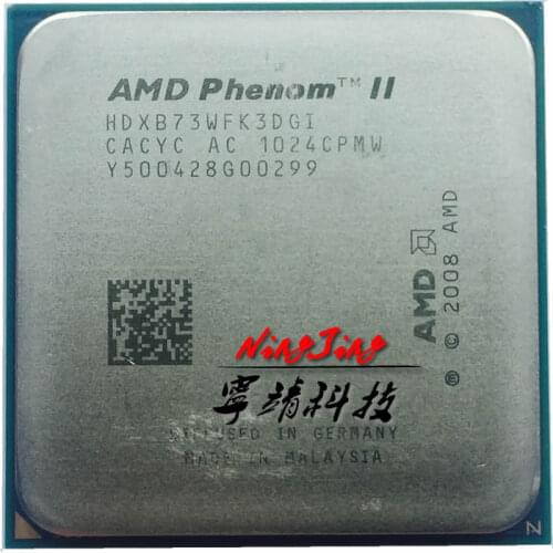 AMD Phenom II X3 B73 2.8 GHz Three-Core CPU Processor HDXB73WFK3DGI Socket AM3