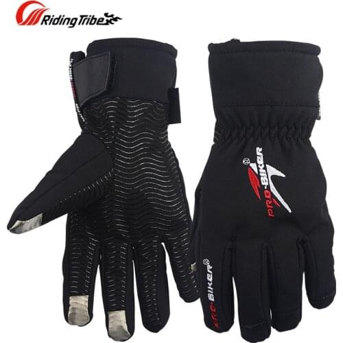 Pro-Biker waterproof Cold Weather Gloves Winter Warm Fleece Thermal Car Motorcycle Bike Ski Snow Snowboard Gloves