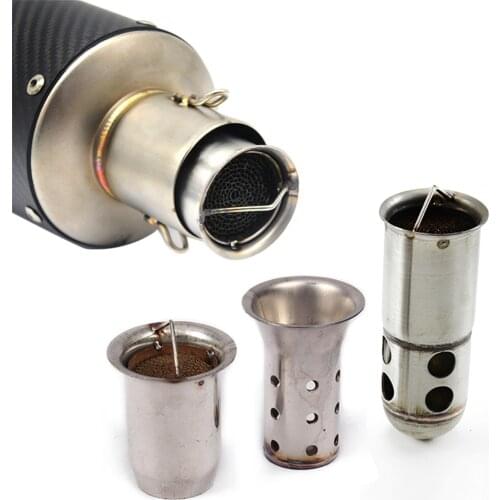 Motorcycle Exhaust Muffler DB Killer Front Catalyst Universal Silencer Removable For Scooter Cafe Racer Pit Bike MT 07 Z800 FZ6