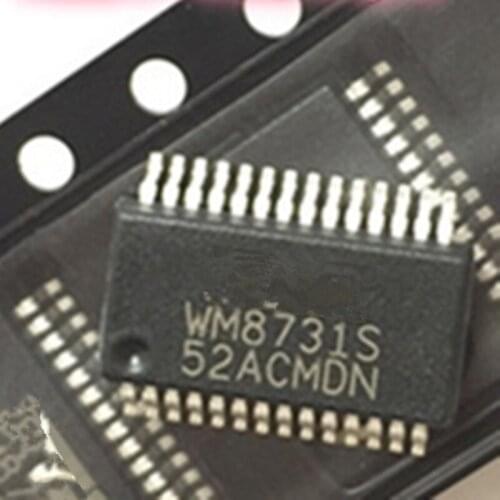 WM8731 WM8731SEDS WM8731S SSOP28 5pcs/lot