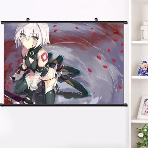 Japanese Anime Game Fate/Apocrypha Jack the Ripper Wall Scroll Poster Manga Wall Hanging Poster Home Decoration Art 40*60cm