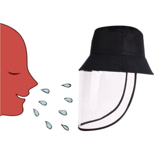 Protective Bucket Hat Unisex Anti-wind Dust Anti-fog Sun Hats Men Enclosing Anti-dust Caps Outdoor Sunbonnet Fisherman Hat