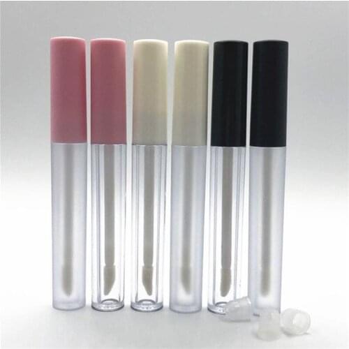 5pcs/lot 2.5ML Plastic Lip Gloss Tube DIY Lip Gloss Containers Bottle Empty Cosmetic Container Tool Makeup Organizer Refillable