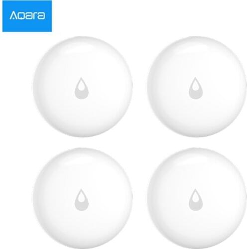 Aqara Water Immersing Sensor Flood Water Water Linkage Detector Remote Alarm Closing Water Valve Control Via Smart Home App