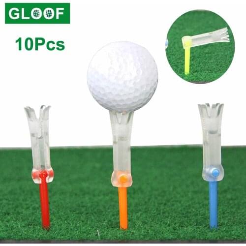 10Pcs/Lot Golf tees Holder Directional Foldable Multi-function Portable Golf Tees Golf Accessories 1.8-3.3inch