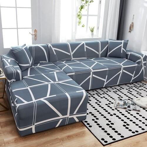 Stretch Sofa Covers for Living Room Elastic L-Shape Corner Sofa Cover Slipcovers Couch Cover Chair Protector funda sofa Elastica