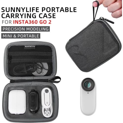 Gimbal Action Camera Storage Protective Bag for Insta360 GO 2 Portable Travel Carrying Case Protector Camera Accessories