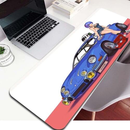 Anime Rem Mouse Pad XXL Sexy Girl Gamer Laptop Gaming Accessories Office Gaming Desk USB Keyboard Anti-slip Mat Anime Mouse Pad