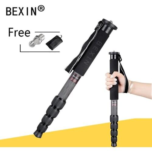 Lightweight camera tripod monopod carbon fiber monopod video DSLR stand portable shoot stick for paint camera smartphone video