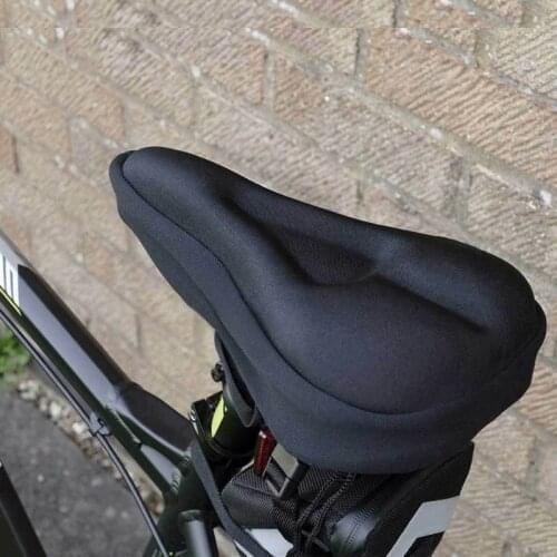 3D Soft Thickened Bike Seat Cover Breathable Bicycle Saddle Mtb Comfortable Foam Seat Mountain Bike Cycling Pad Cushion Cover