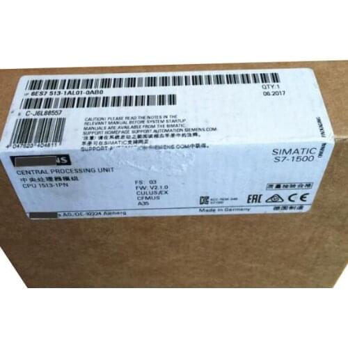 New original 6ES7513-1AL01-0AB0 central processor module 6ES7513-1ALO1-OABO spot