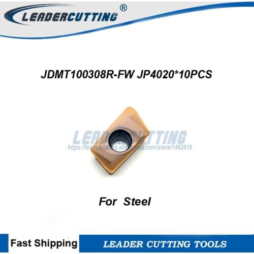 JDMT100308R-FW JP4020*10pcs HITACHI Original Carbide Inserts,R5 Blades for Tool Holder