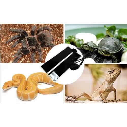Pet Warm Heater Reptile Heating Warm Pad Adjustable Temperature Controller Incubator Mat Tools Pet Heating Pad
