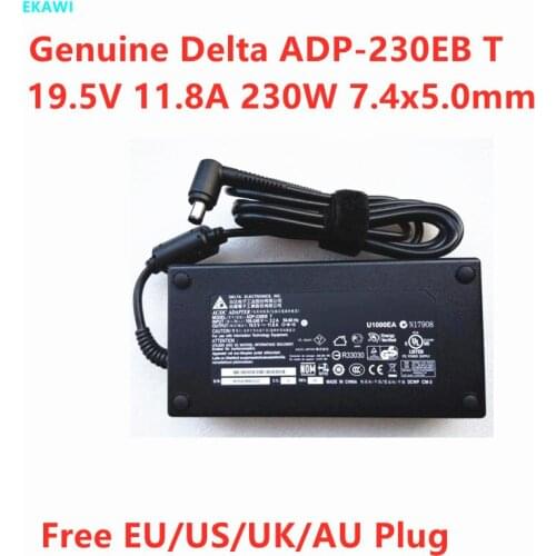 Genuine DELTA ADP-230EB T 19.5V 11.8A 230W AC Adapter For ASUS ROG G750JH G750JZ G751J G752VS G752VY Laptop Power Supply Charger