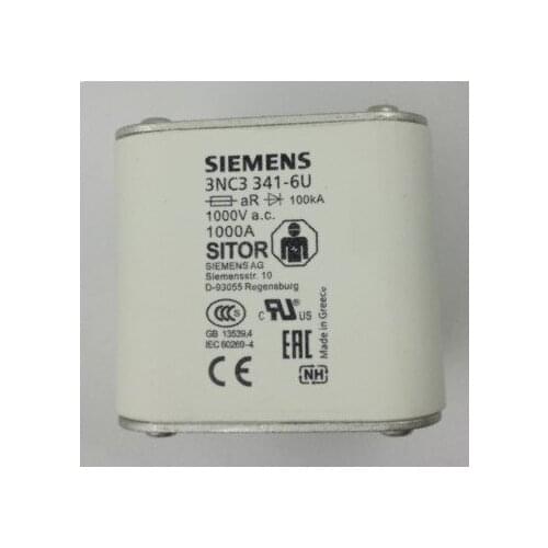Fuses: 3NC3341-6U 1000A 1000V aR ( Square ceramic body ) / 3NC3340-1U 900A 1000V