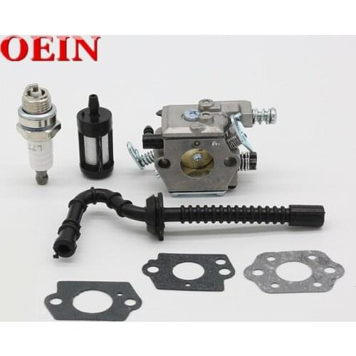 Carburetor Carb Gasket Fuel Hose Tube Filter Spark Plug Fit For STIHL MS250 MS230 MS210 MS 025 023 021 Chainsaw Spare Parts