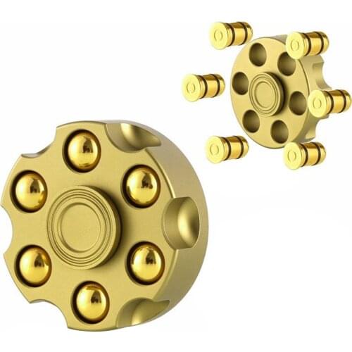 Spinning Top Toys Pure Copper Finger Top Toy Hand Spinners Detachable Rotating Sensory Adult Decompression Toy Gift Dependable