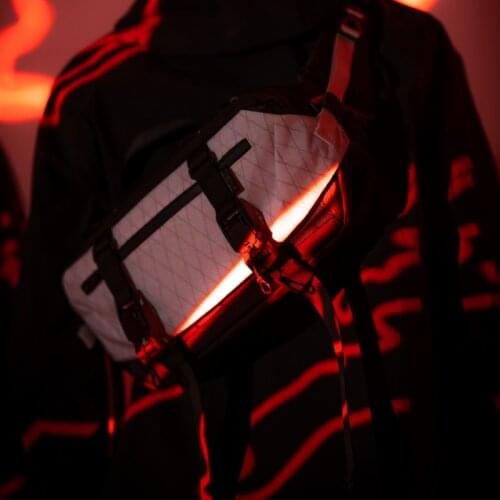 Foxbat LEG-23 messenger bag X-pac and cordura 500d material quick release magnetic buckles techwear accessories