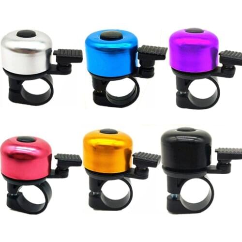 Bicycle Bell Alloy Mountain Road Bike Horn Sound Alarm For Safety Cycling Handlebar Metal Ring Bicycle Call Bike Accessories