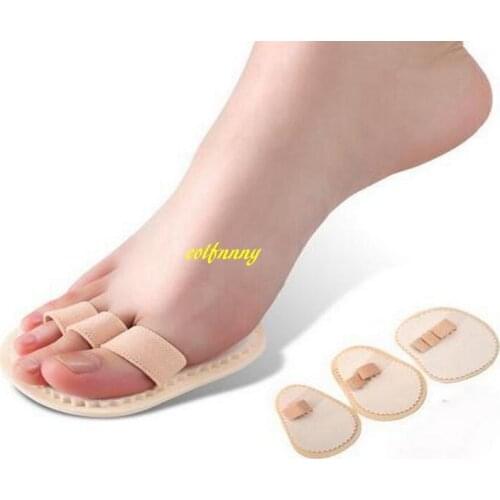 1000pc/lot Toes Overlap Hammer Toe Correction Pad Bunion Splint Corrector Forefoot Mat Hallux Valgus Tacones Foot Care