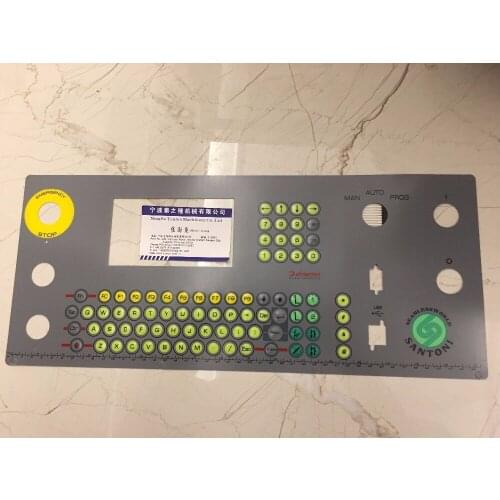 Santoni Seamless Underwear SM8-TOP2 SM8-TOP2MP Machine Use KeyBoard K404650