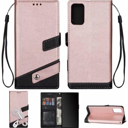 Lychee Pattern PU leather Wallet Phone Case For Samsung Galaxy S9 S10 S20 S21 S30 Plus Lite Ultra S10E S20FE Case