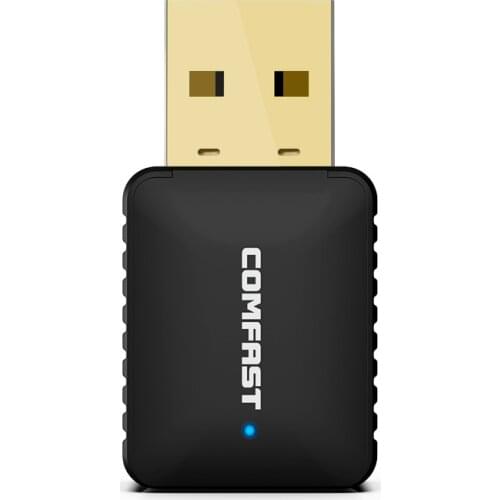 Comfast CF-WU925A 650Mbps Free driver Mini USB Wireless Wifi Adapter 5.8Ghz ac Network LAN Card PC wifi Receive Transmit dongle