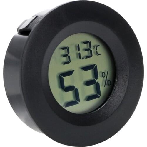 DIYWORK Fridge Freezer Tester LCD Digital Thermometer Hygrometer Temperature Humidity Meter Detector