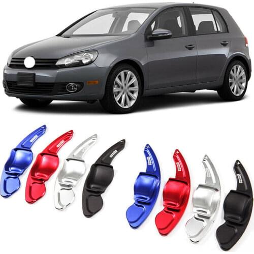 Savanini Alloy Add-On Steering Wheel DSG Paddle Shifters Extension For VolksWagen Golf 6 2009-2014
