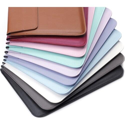 Leather Laptop Bag 11 12 13 15 16 inch huawei Case For MacBook m1 Air Pro 2012 ~ 2020 Computer Fabric Sleeve Cover Accessories