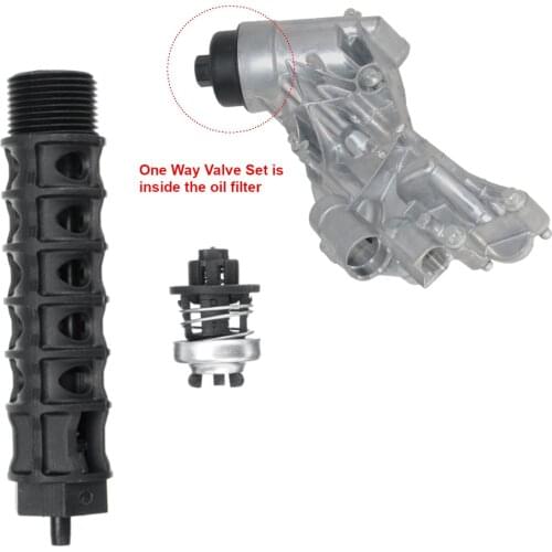 Engine Oil Cooler Filter One Way Valve 5541525 93186324 55353322 12992593 For Cruze Sonic Aveo for Opel Vauxhall for Astra