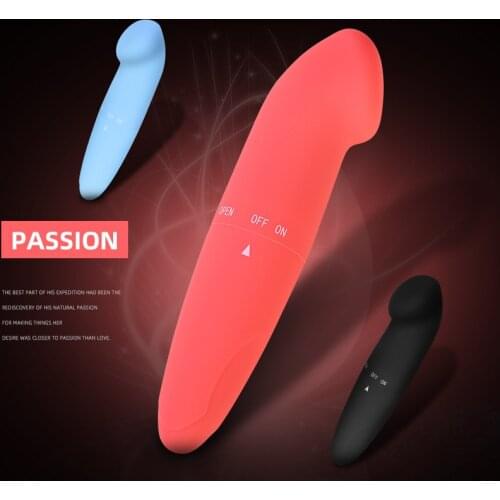 Mini Vibrator Women Sex Toys G Spot Clitoris Stimulator Orgasm Dolphin Shape Adult Sex Toys Without Battery Women Sex Machine