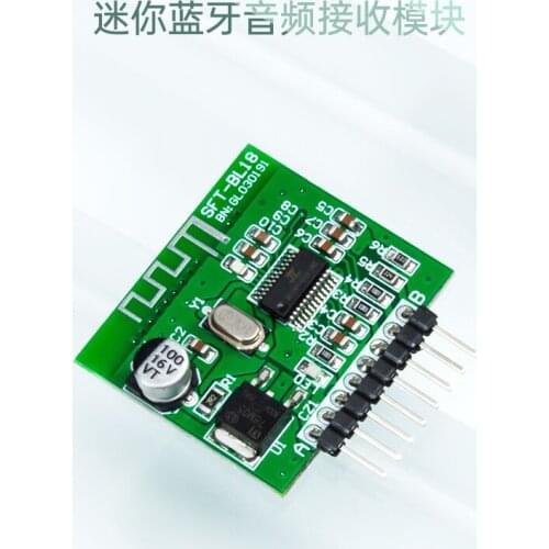 Long-distance Bluetooth-compatible Decoder Board Module Mini Audio Receiver Changed to Wireless Power Amplifier Speaker Cashier