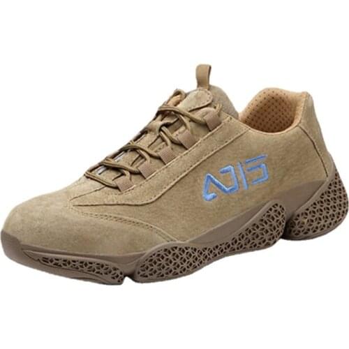 2021 New Anti-smash Anti-piercing Shoes Mens Summer Breathable Work Shoes