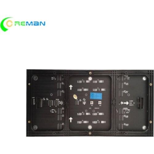 P10 smd indoor rgb led panel hub 75 1/8 scan 320*160mm 32*16 pixel smd 3 in 1 rgb display p10 led module WIFI CONTROLLER