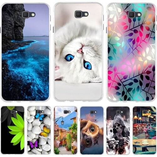 Fitted Case For Samsung Galaxy J7 Prime Case Phone Capa Back Cover For Samsung Galaxy On7 2016 G610 Case Cover SiliconE Soft TPU